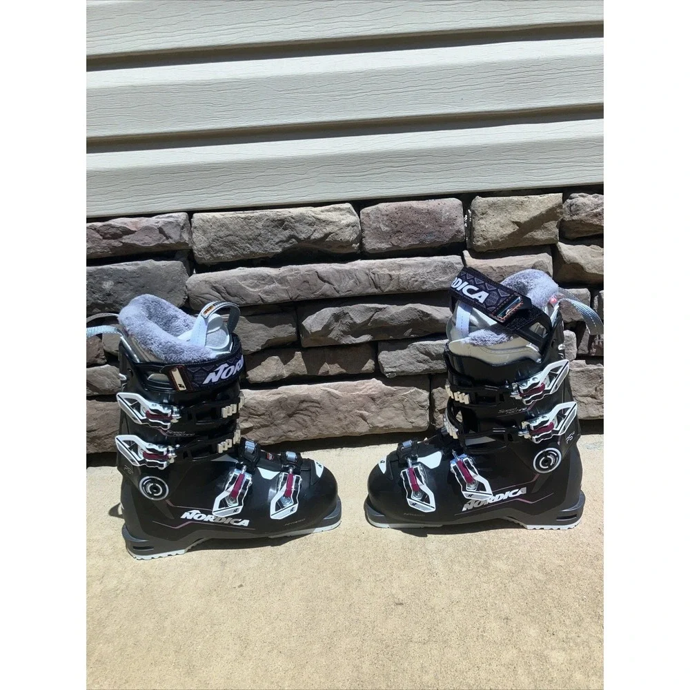 NORDICA Women's Speedmachine‎ 75 W Black/Anthracite/Purple Boots 24/24.5 285mm